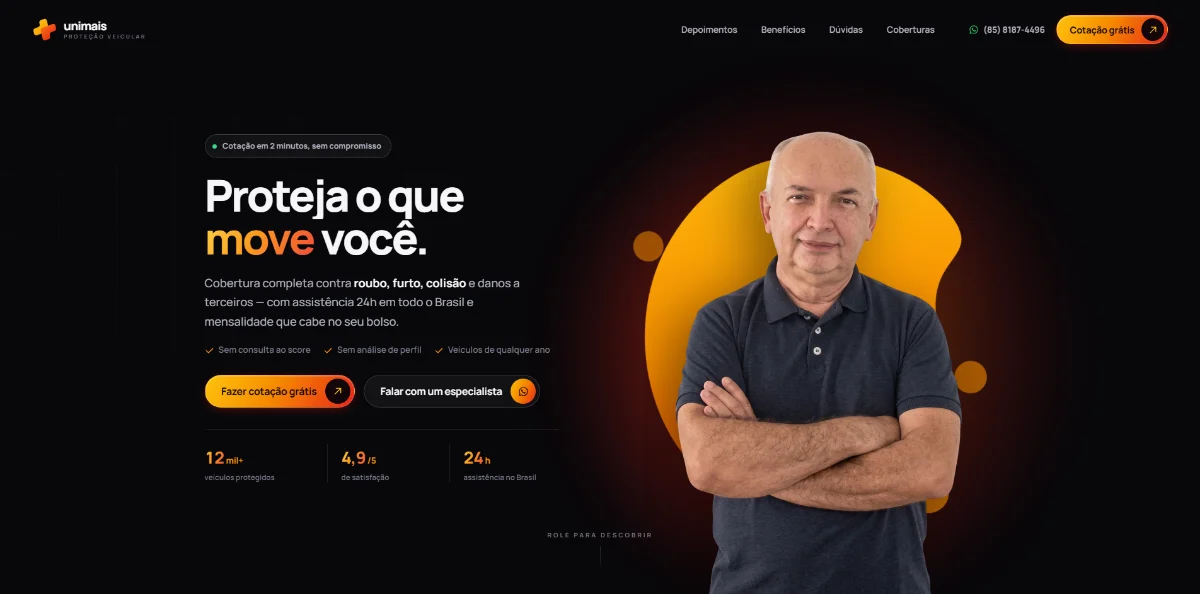 Prévia do projeto Unimais